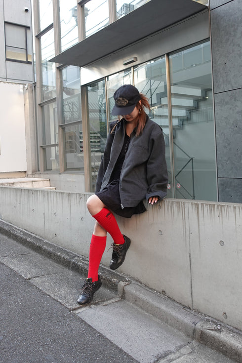 バイカラールーズブルゾン